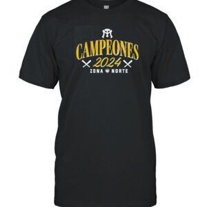 Sultanes De Monterrey LMB 2024 Campeones Graphic Baseball Fan T-Shirt 159